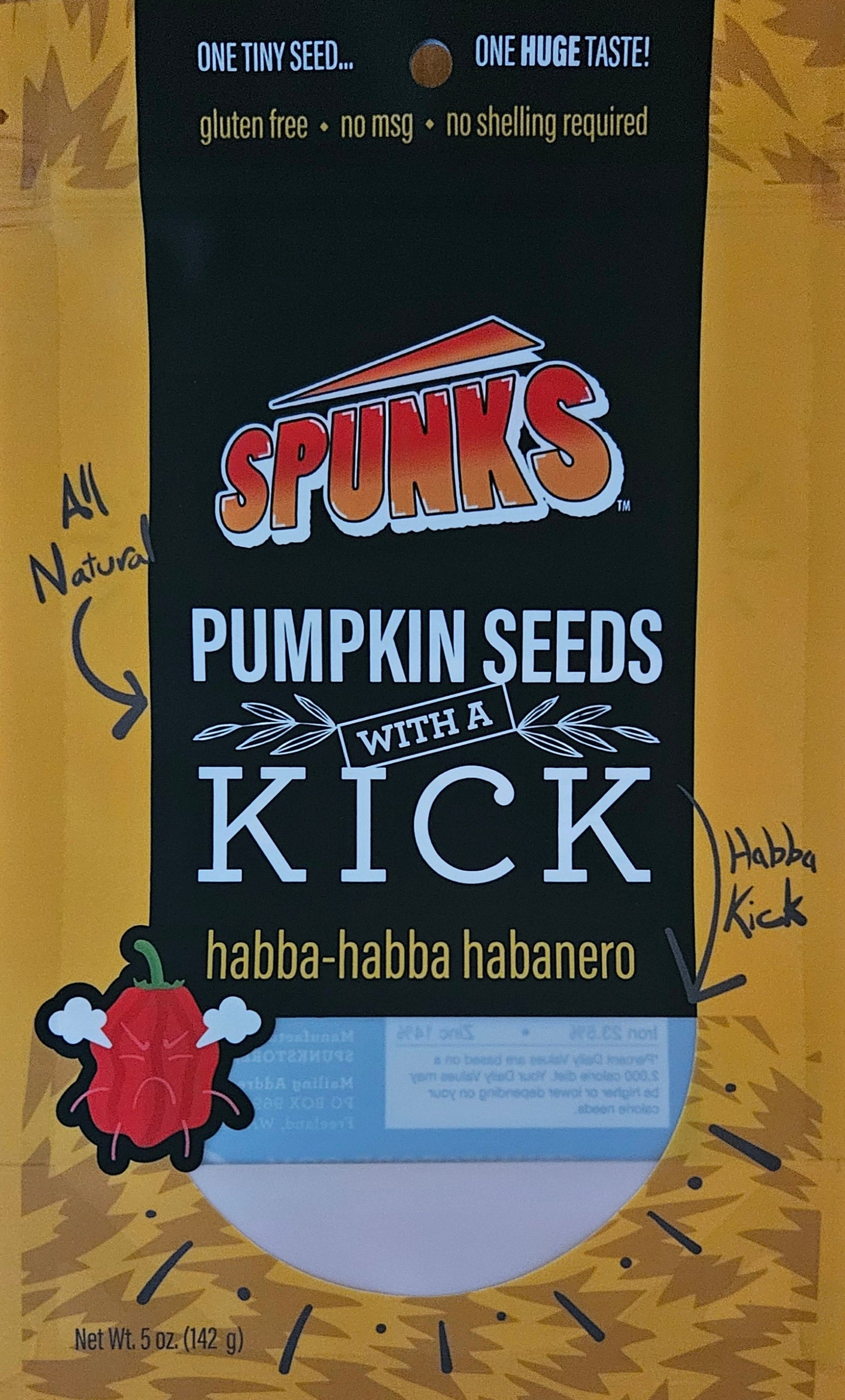 Habba-Habba Habanero Pumpkin Seeds